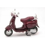 MiastMaisto o skůtr VESPA LXV 2013 bordó 1:18 – Zbozi.Blesk.cz