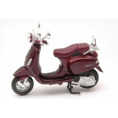 MiastMaisto o skůtr VESPA LXV 2013 bordó 1:18 – Zbozi.Blesk.cz