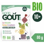 Good Gout BIO Sušenky barvy & tvary 80 g – Zboží Dáma