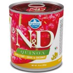 N&D Quinoa Dog Adult Skin & Coat Quail & Coconut 285 g – Hledejceny.cz