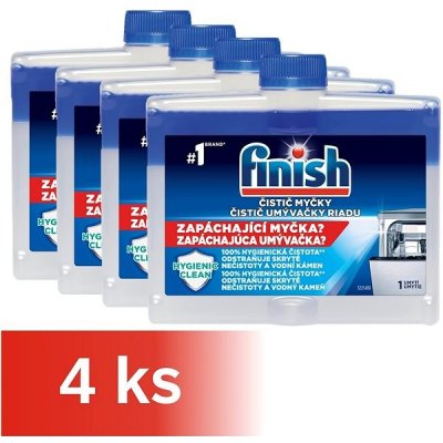 Finish čistič myčky 4 × 250 ml – Zbozi.Blesk.cz