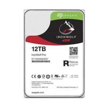 Seagate IronWolf 12TB, 3,5", SATAIII, 7200rpm, ST12000NE0007