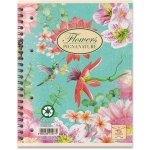 Pigna kroužkový blok A5 Nature,čtverečkovaný – Zboží Dáma