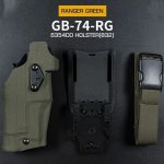 Wosport s pojistkou 6354 DO pro Glock 17 ranger green – Sleviste.cz