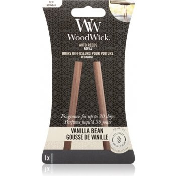 Woodwick Vanilla Bean - náhradní tyčinky