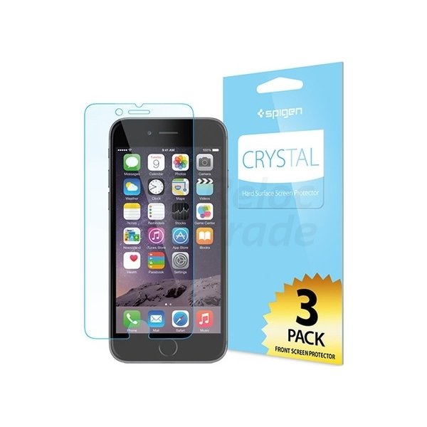 Ochranná fólie pro mobilní telefon Apple iPhone 6 / 4,7 / 6s / 4,7 - Ochranná fólie - Spigen Screen Protector Crystal / Polykarbonátová
