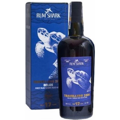 Rum Shark Belize 2006 Pineau 64% 0,7 l (karton)