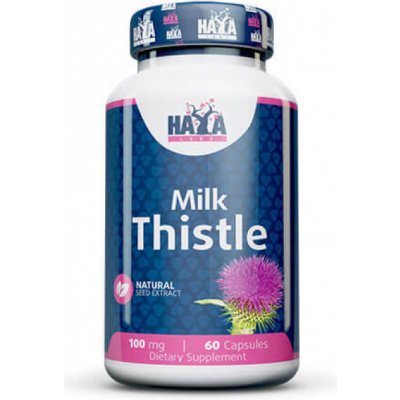 Haya Labs MILK THISTLE 100 mg 60 kapslí – Hledejceny.cz