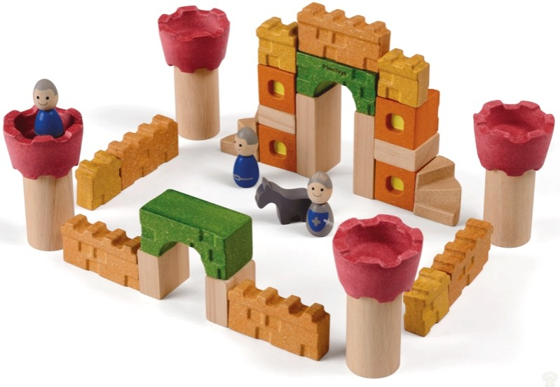Plan Toys Kostky hrad