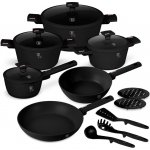 BERLINGERHAUS Sada nádobí s titanovým povrchem 15 ks Monaco Collection BH-8246 – Zboží Mobilmania