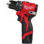 Milwaukee M12 BLDDRC-202C 4933499686 – Zboží Dáma