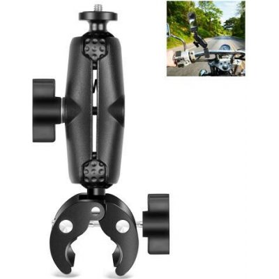 PULUZ Nastavitelný držák na řidítka motorky, kola pro akční kamery PU909B – Zboží Živě