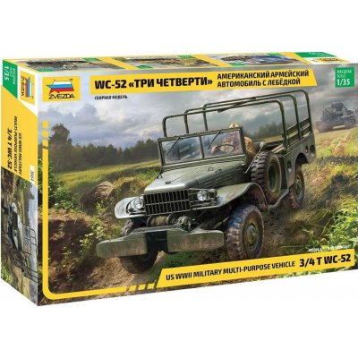 Zvezda Model kit military 3664 Dodge WC-52 1:35 – Zboží Dáma