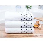 MKLuzkoviny Sofia bambusový ručník bílý 50 x 100 cm – Hledejceny.cz