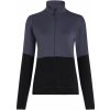 Dámská mikina Icebreaker Wmns 400 RealFleece Descender LS Z Graphite/Black