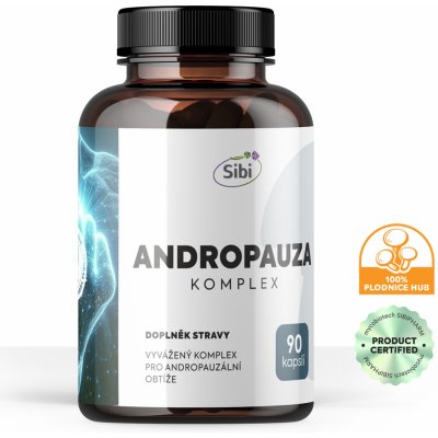 Houbové extrakty Andropauza komplex 500 mg 90 kapslí – Hledejceny.cz