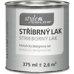 Hornbach StyleColor Stříbrný lak 375 ml