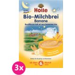 Holle Bio Mléčná kaše Banánová 3 x 250 g – Zboží Dáma