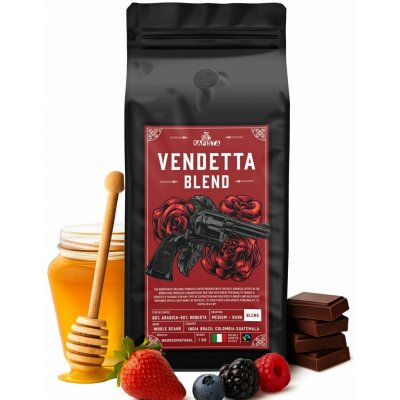 Kafista Vendetta Blend zrnková 1 kg – Hledejceny.cz