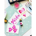 Markéta Šímová Akvarelové karty na výrobu přání 8,7 x 12,5 cm 10 ks – Zboží Dáma