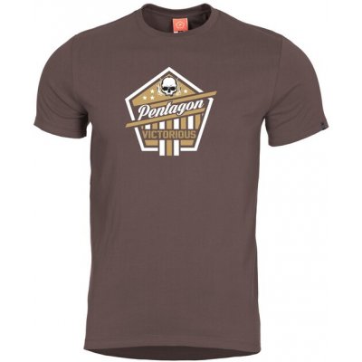 Tričko Pentagon Ageron krátké Victorious Terra Brown – Hledejceny.cz