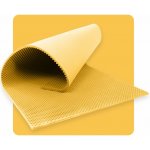 Akustický panel pena VLNY 200×100 cm 2 cm žlutý – Hledejceny.cz