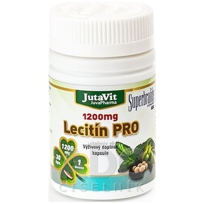 JutaVit Lecitin Pro 1200 30 kapslí