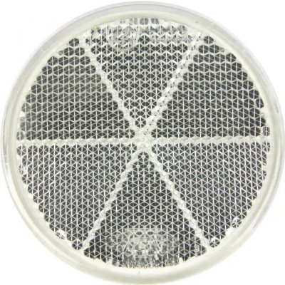 Odrazka Bílá pr.60 mm samolepící | D4011002.6B | AGROAD – Hledejceny.cz