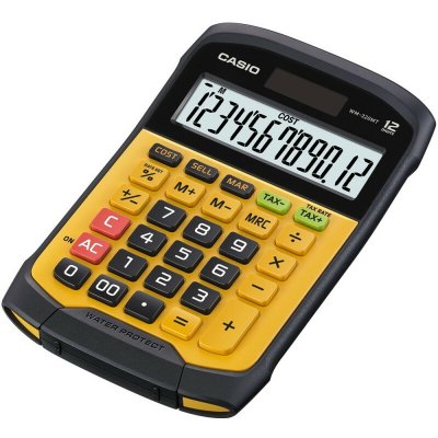 Kalkulačka Casio WM320MT voděodolná displej 12 míst 132181 – Zboží Živě