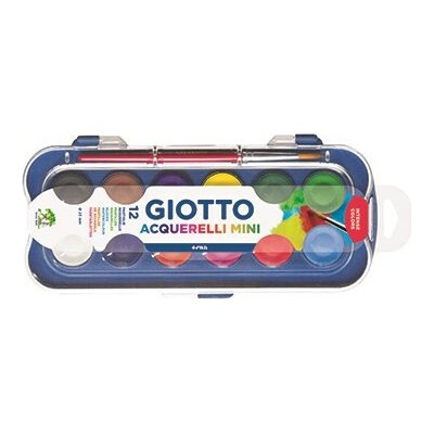 Giotto vodové barvy 23 mm 12 ks – Hledejceny.cz