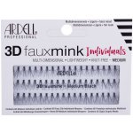 Ardell 3D Faux Mink Individuals dámské trsové umělé řasy Long Black 60 ks – Sleviste.cz