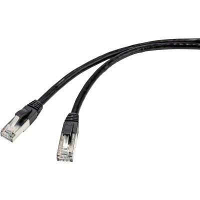 Lindy 47525 RJ45, CAT 6, U/UTP, 10m, černý – Zboží Živě