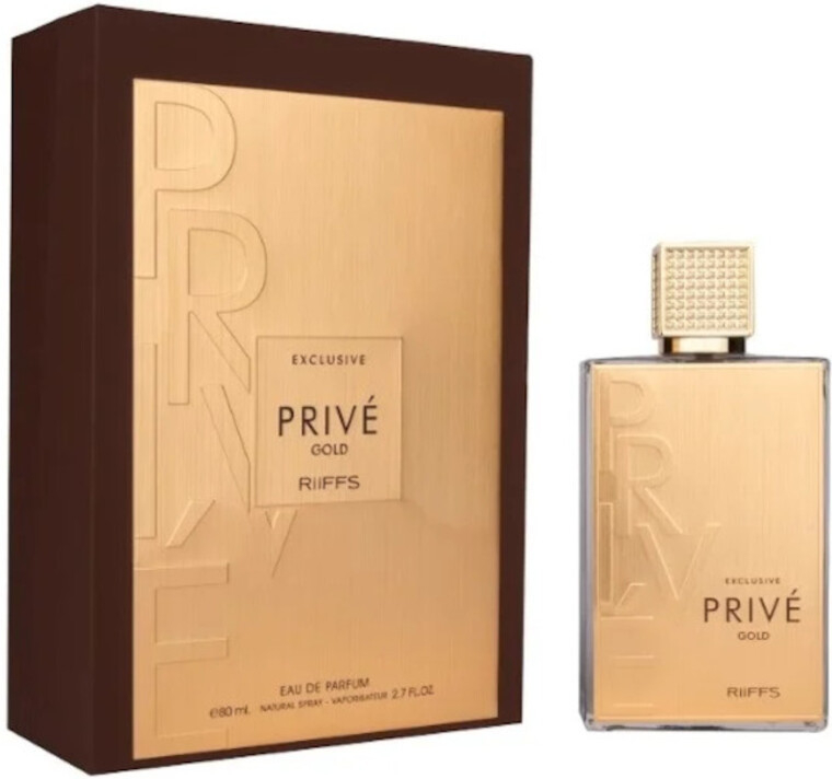 Riiffs Perfumes Exclusive Prive Gold parfémovaná voda pánská 80 ml