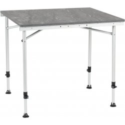 Travellife Sorrento tafel uitschuifbaar honeycomb dark grey 80 x 110 x 140 cm