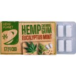 HempPlanet Konopné žvýkačky s příchutí eukalyptu 17 mg CBD, 17g – Hledejceny.cz