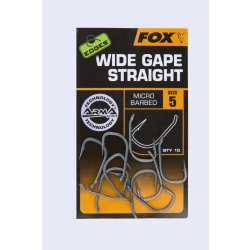 Fox Edges Wide Gape Straight Hooks vel.4 10ks