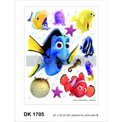 Ag Design DK 1705 samolepící dekorace Nemo AGF1705 rozměry rozměry 65 x 85 cm