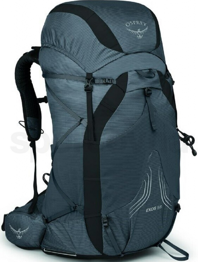 Osprey Exos 58l tungsten grey