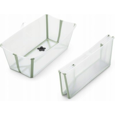 Stokke Flexi Bath X Large vanička Transparent Green – Zboží Dáma