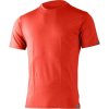 Pánské sportovní tričko Lasting pánské merinotriko CHUAN červené