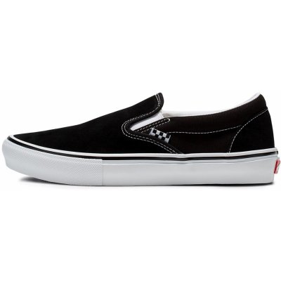 Vans Skate slip-on black/white – Zboží Mobilmania