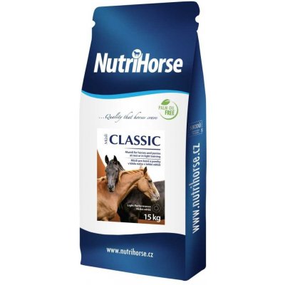 NutriHorse Müsli Classic 15 kg – Hledejceny.cz