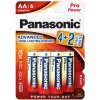 Baterie primární Panasonic Pro Power Gold 6ks LR6PPG/6BP