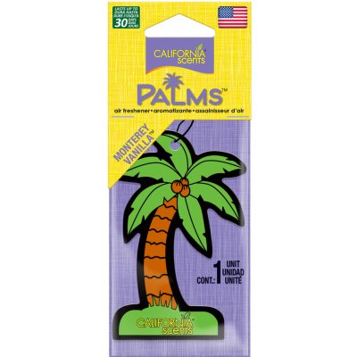 California Scents Palms HangOuts VANILKA 5g – Zboží Mobilmania