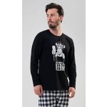 Old bike pánské pyžamo dlouhé tm.modré – Zbozi.Blesk.cz