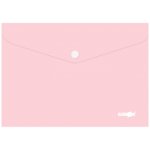 Obal s patentkou PP A5 Pasetl - růžový – Zboží Dáma