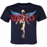 Tričko metal ROCK OFF Nirvana Angelic modrá – Sleviste.cz
