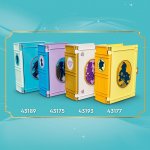 LEGO® Disney Princess™ 43193 Ariel Kráska Popelka a Tiana a jejich pohádková kniha dobrodružství – Zboží Živě