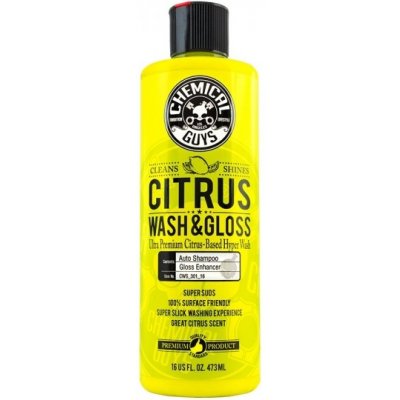 Chemical Guys Citrus Wash & Gloss Concentrated Car Wash 473 ml – Sleviste.cz