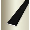 Podlahová lišta Küberit Přechodový profil černá F16 25mm 3 m